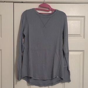 Abercrombie & Fitch Blue Long Sleeve Tee